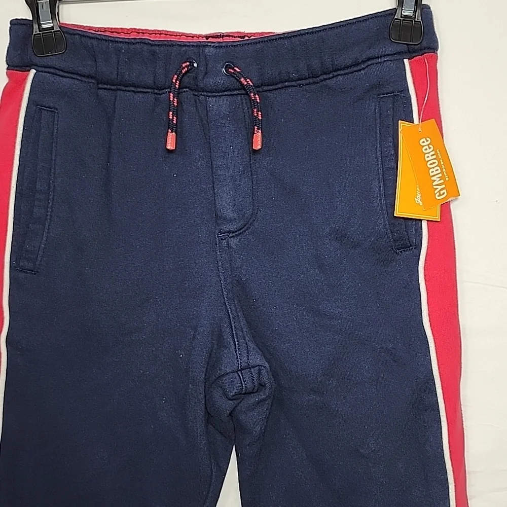 Gymboree Boys Side Stripe Jogger Pants‎ - Every Day Play blue Size 8 NWT